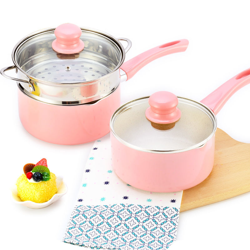 Baby Food Instant - Milchtopf Antihaft-Topf Suppe Babynahrungsergänzungsmittel Topf Instant-Nudeln