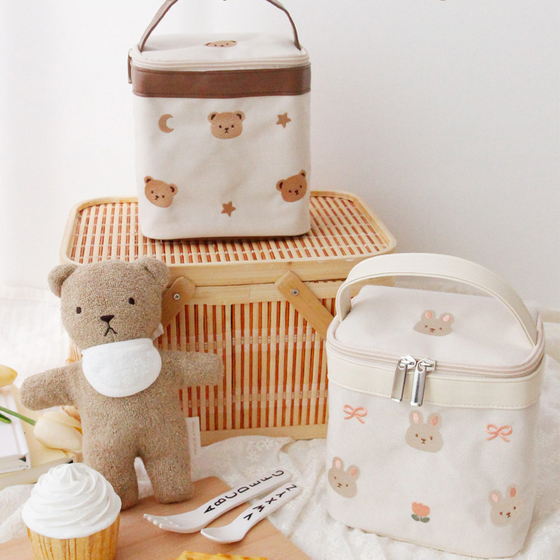 Baby Food Kids - MILANCEL Neue Isoliertasche für Babynahrung, bestickter