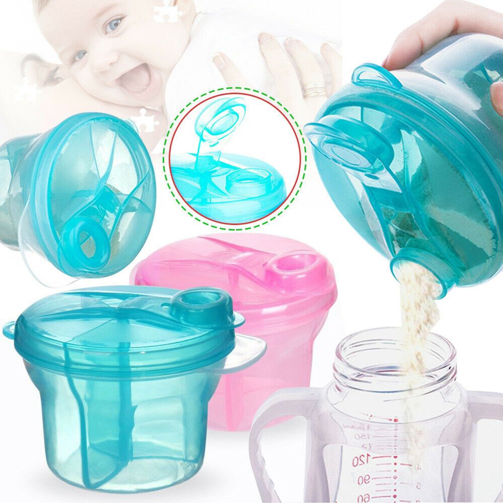 Baby Food Options - 3-dosen-Formelbehälter für die Aufbewahrung von Babymilchpulverspender