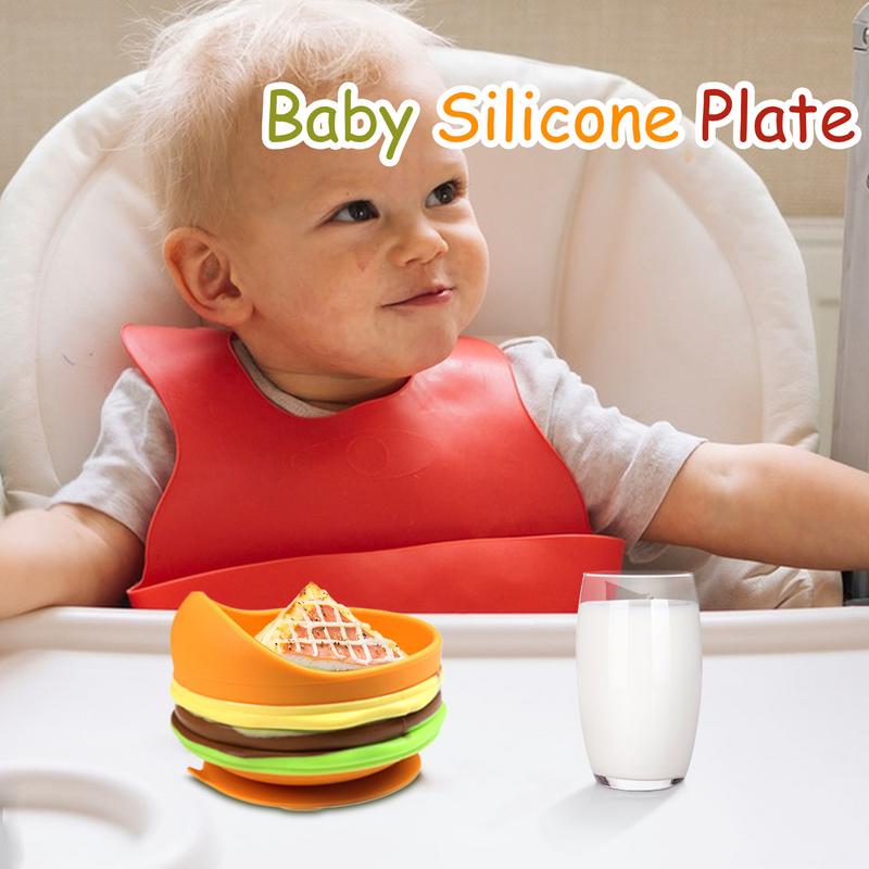 Baby Food Weaning - Silikon Baby Fütterung Set Kleinkind Essen