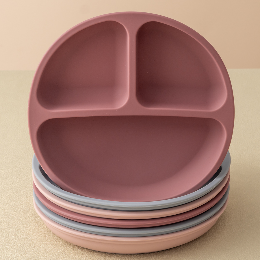Baby Food Bowl - 1PCS Baby Sucker Silikon Essplatte BPA