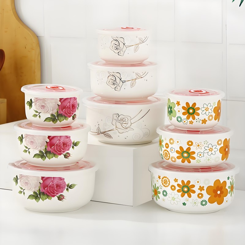 Baby Food Bowl - Drei-stück set, fine bone china mittagessen