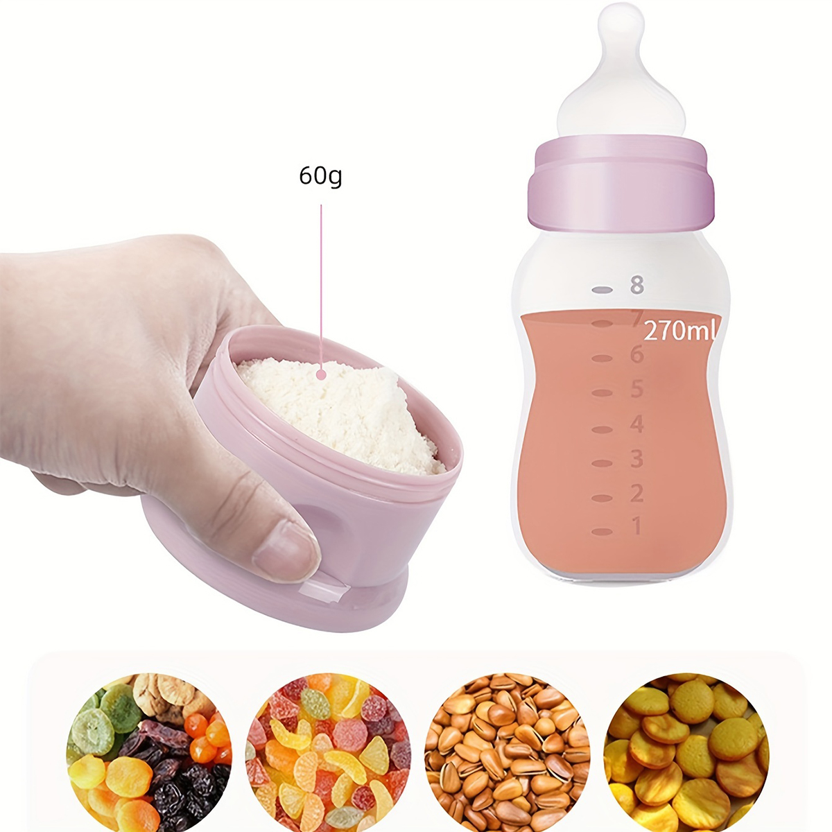 Baby-Milchpulverbehälter mit g – Baby Food Options Bewertung und Preis