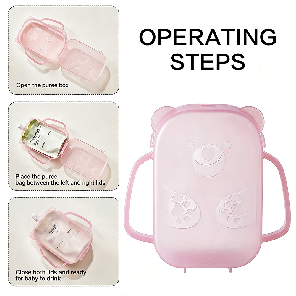 Squeeze Proof Beutel Halter Le – Baby Food Options Bewertung und Preis