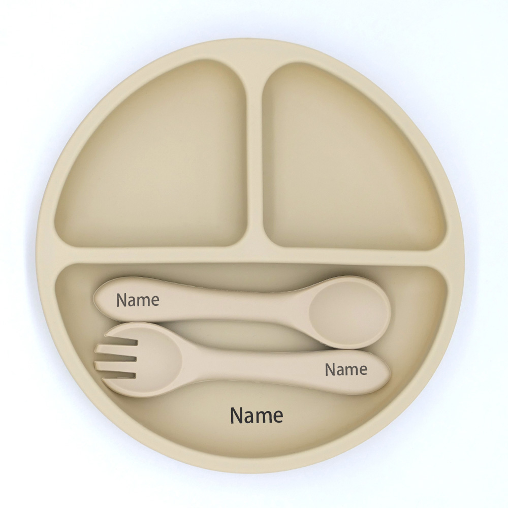 Kostenloser Name Druck Silikon – Baby Food Bowl Bewertung und Preis