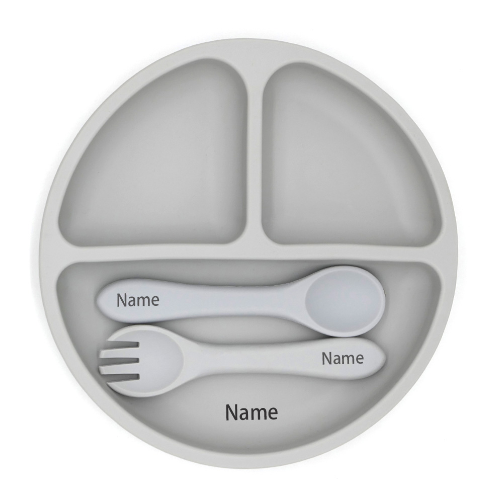 Kostenloser Name Druck Silikon – Baby Food Bowl Bewertung und Preis