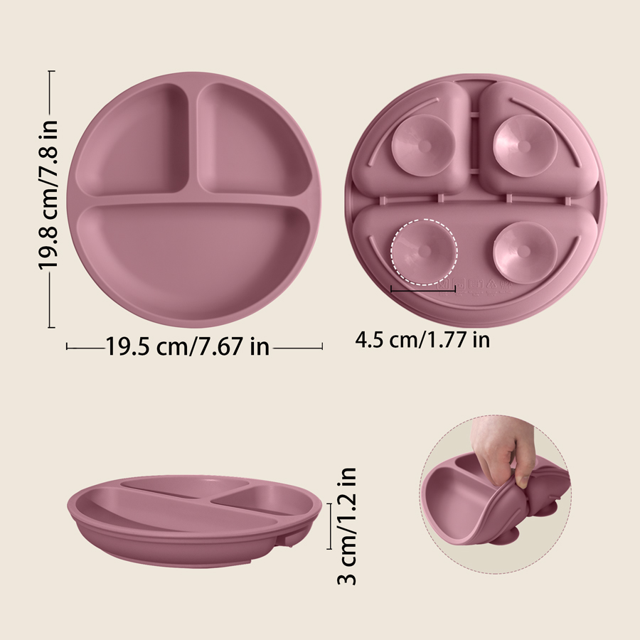 1PCS Baby Sucker Silikon Esspl – Baby Food Bowl Bewertung und Preis
