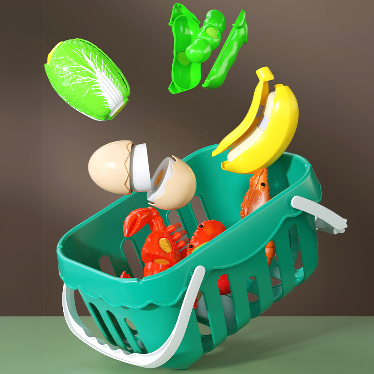 Schneidendes Spiellebensmittel – Baby Food Quantity Bewertung und Preis