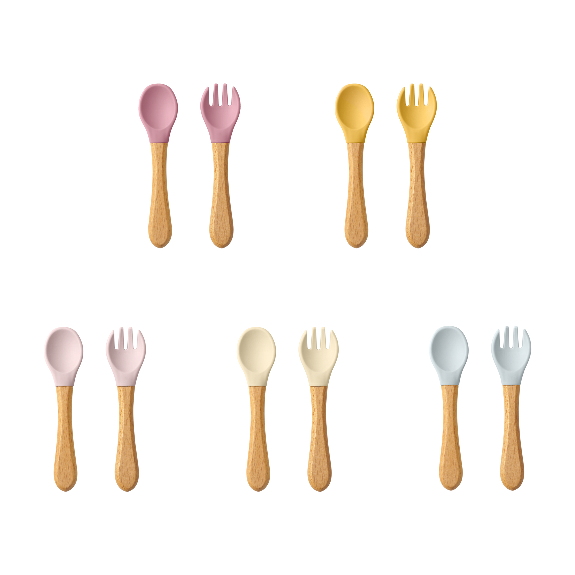 2PCS Baby Lernen Löffel Utensi – Baby Food Quantity Bewertung und Preis