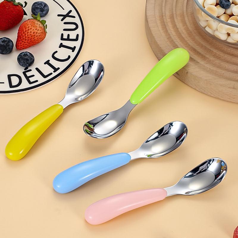 Kreativer Edelstahl-Löffel für – Baby Food Weaning Bewertung und Preis